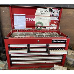 Powerbuilt Toolbox & Contents