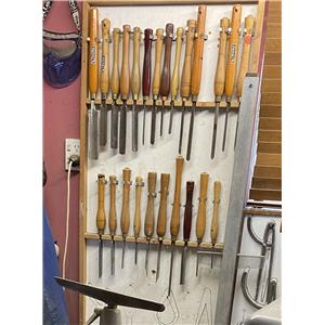 Wood Chisels (sold with Lathe)